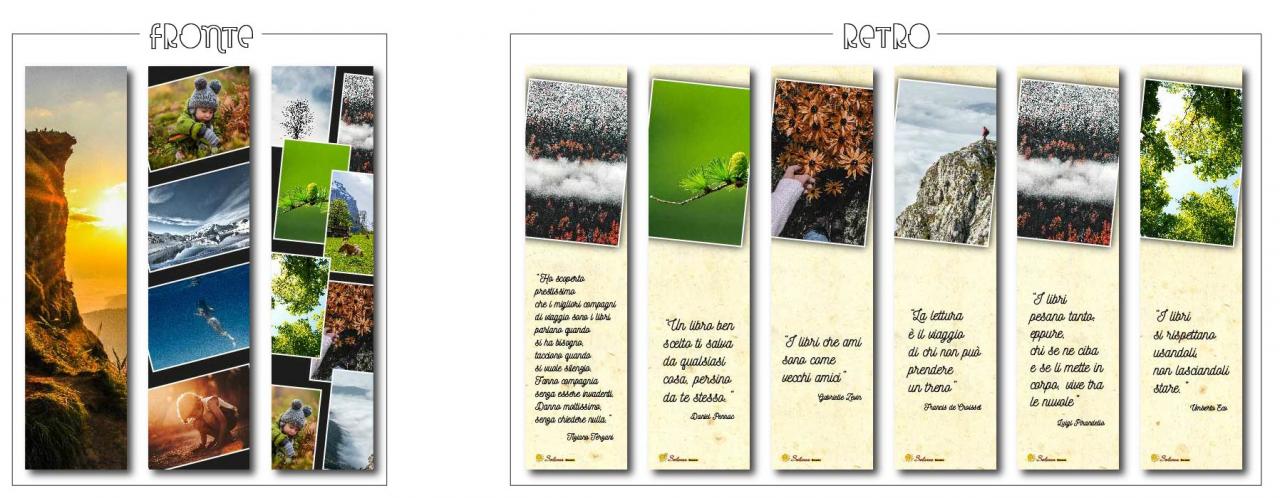 segnalibro fotografico personalizzato